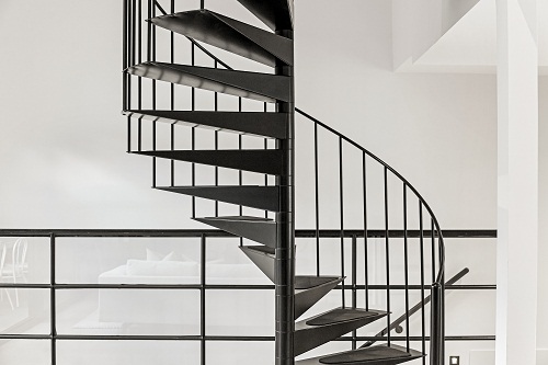 un escalier métallique sur mesure à Lyon
